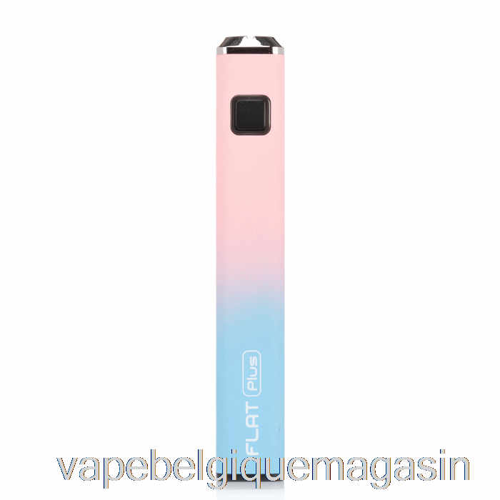 Vape Belgique Yocan Flat Plus Batterie 900mah Bleu Rose